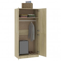 Acquista Armadio Rovere Sonoma 90x52x200 cm in Truciolato con riferimento GHV-800633 della ditta GARDENHOME
