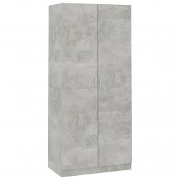 Acquista Armadio Grigio Cemento 90x52x200 cm in Truciolato con riferimento GHV-800634 della ditta GARDENHOME