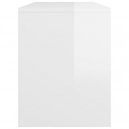 Acquista Sgabello da Toeletta Bianco Lucido 70x35x45cm Legno Multistrato con riferimento GHV-802819 della ditta GARDENHOME