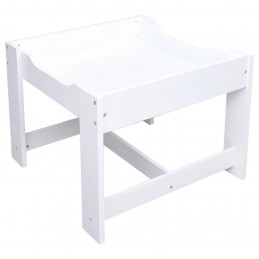 Acquista Tavolo per Bambini con 2 Sedie Bianco in MDF con riferimento GHV-80283 della ditta GARDENHOME