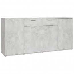 Acquista Credenza Grigio Cemento 160x36x75 cm in Truciolato con riferimento GHV-3074931 della ditta GARDENHOME