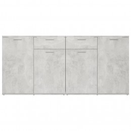 Acquista Credenza Grigio Cemento 160x36x75 cm in Truciolato con riferimento GHV-3074931 della ditta GARDENHOME