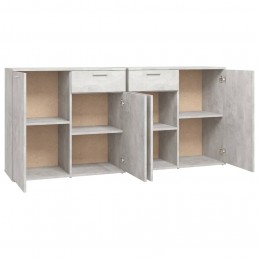 Acquista Credenza Grigio Cemento 160x36x75 cm in Truciolato con riferimento GHV-3074931 della ditta GARDENHOME