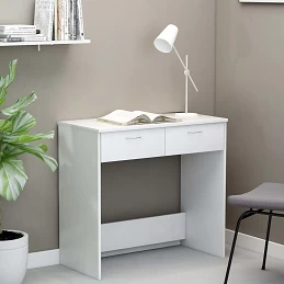 Acquista Scrivania Bianca 80x40x75 cm in Legno Multistrato con riferimento GHV-801355 della ditta GARDENHOME