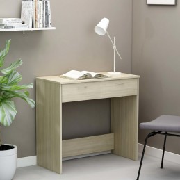 Acquista Scrivania Rovere Sonoma 80x40x75 cm in Truciolato con riferimento GHV-801358 della ditta GARDENHOME