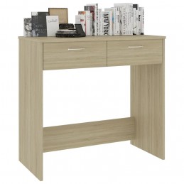 Acquista Scrivania Rovere Sonoma 80x40x75 cm in Truciolato con riferimento GHV-801358 della ditta GARDENHOME