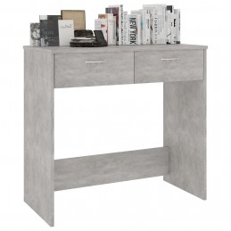 Acquista Scrivania Grigio Cemento 80x40x75 cm in Truciolato con riferimento GHV-801359 della ditta GARDENHOME