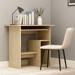 Acquista Scrivania Rovere Sonoma 80x45x74 cm in Truciolato con riferimento GHV-801367 della ditta GARDENHOME