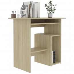 Acquista Scrivania Rovere Sonoma 80x45x74 cm in Truciolato con riferimento GHV-801367 della ditta GARDENHOME