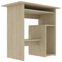 Acquista Scrivania Rovere Sonoma 80x45x74 cm in Truciolato con riferimento GHV-801367 della ditta GARDENHOME