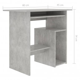 Acquista Scrivania Grigio Cemento 80x45x74 cm in Truciolato con riferimento GHV-801368 della ditta GARDENHOME