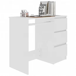 Acquista Scrivania Bianca 90x45x76 cm in Truciolato con riferimento GHV-801373 della ditta GARDENHOME