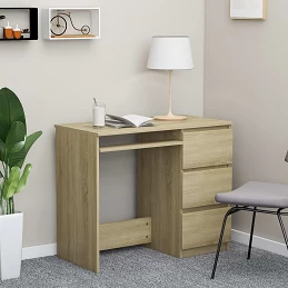 Acquista Scrivania Rovere Sonoma 90x45x76 cm in Truciolato con riferimento GHV-801376 della ditta GARDENHOME