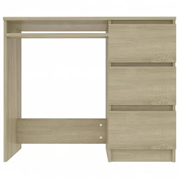Acquista Scrivania Rovere Sonoma 90x45x76 cm in Truciolato con riferimento GHV-801376 della ditta GARDENHOME