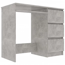 Acquista Scrivania Grigio Cemento 90x45x76 cm in Truciolato con riferimento GHV-801377 della ditta GARDENHOME