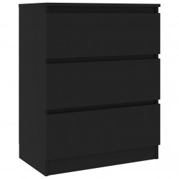 Acquista Credenza Nera 60x35x76 cm in Legno Multistrato con riferimento GHV-801383 della ditta GARDENHOME