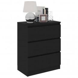 Acquista Credenza Nera 60x35x76 cm in Legno Multistrato con riferimento GHV-801383 della ditta GARDENHOME