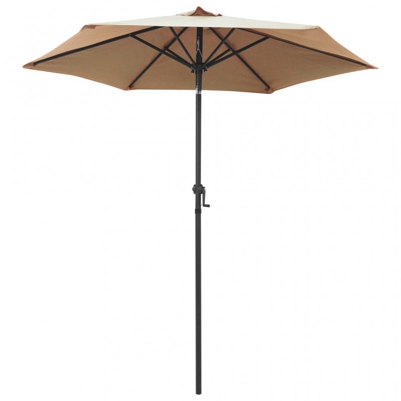 Acquista Ombrellone Grigio Talpa 200x211 cm in Alluminio con riferimento GHV-47207 della ditta GARDENHOME