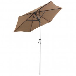 Acquista Ombrellone Grigio Talpa 200x211 cm in Alluminio con riferimento GHV-47207 della ditta GARDENHOME