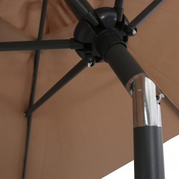 Acquista Ombrellone Grigio Talpa 200x211 cm in Alluminio con riferimento GHV-47207 della ditta GARDENHOME