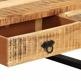 Acquista Tavolino da Caffè 110x50x38 cm in Legno Massello di Mango con riferimento GHV-282760 della ditta GARDENHOME