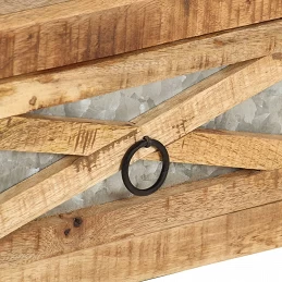 Acquista Tavolino da Caffè 110x50x38 cm in Legno Massello di Mango con riferimento GHV-282760 della ditta GARDENHOME