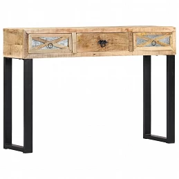 Acquista Consolle 110x30x76 cm in Legno Massello di Mango con riferimento GHV-282761 della ditta GARDENHOME