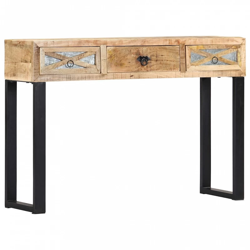 Acquista Consolle 110x30x76 cm in Legno Massello di Mango con riferimento GHV-282761 della ditta GARDENHOME