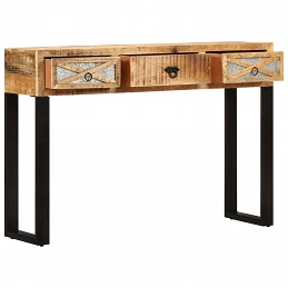 Acquista Consolle 110x30x76 cm in Legno Massello di Mango con riferimento GHV-282761 della ditta GARDENHOME