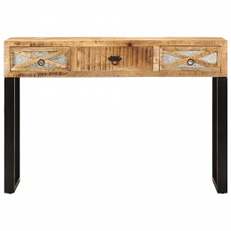 Acquista Consolle 110x30x76 cm in Legno Massello di Mango con riferimento GHV-282761 della ditta GARDENHOME
