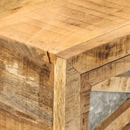 Acquista Consolle 110x30x76 cm in Legno Massello di Mango con riferimento GHV-282761 della ditta GARDENHOME