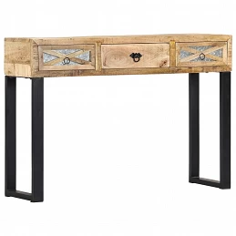 Acquista Consolle 110x30x76 cm in Legno Massello di Mango con riferimento GHV-282761 della ditta GARDENHOME