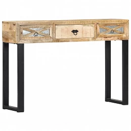 Acquista Consolle 110x30x76 cm in Legno Massello di Mango con riferimento GHV-282761 della ditta GARDENHOME