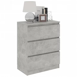 Acquista Credenza Grigio Cemento 60x35x76 cm in Legno Multistrato con riferimento GHV-801386 della ditta GARDENHOME
