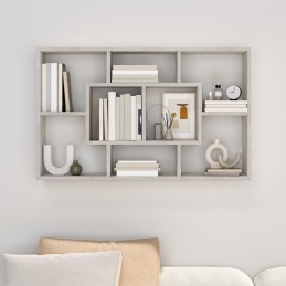 Acquista Mensola a Muro Grigio Cemento 85x16x52,5cm in Legno Multistrato con riferimento GHV-801422 della ditta GARDENHOME
