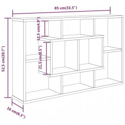 Acquista Mensola a Muro Grigio Cemento 85x16x52,5cm in Legno Multistrato con riferimento GHV-801422 della ditta GARDENHOME