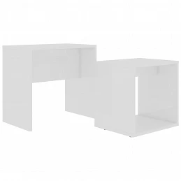 Acquista Tavolino da Salotto Bianco 48x30x45 cm in Legno Multistrato con riferimento GHV-802885 della ditta GARDENHOME