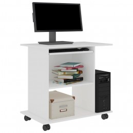 Acquista Scrivania ad Angolo Bianca 80x50x75 cm in Legno Multistrato con riferimento GHV-802894 della ditta GARDENHOME