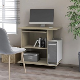 Acquista Scrivania per Computer Rovere Sonoma 80x50x75 cm in Truciolato con riferimento GHV-802897 della ditta GARDENHOME