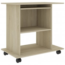 Acquista Scrivania per Computer Rovere Sonoma 80x50x75 cm in Truciolato con riferimento GHV-802897 della ditta GARDENHOME