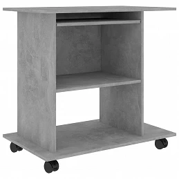 Acquista Scrivania per Computer Grigio Cemento 80x50x75 cm in Truciolato con riferimento GHV-802898 della ditta GARDENHOME