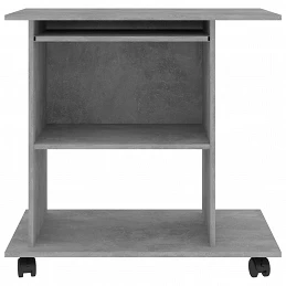 Acquista Scrivania per Computer Grigio Cemento 80x50x75 cm in Truciolato con riferimento GHV-802898 della ditta GARDENHOME