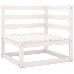 Acquista Set Divani da Giardino 2 pz Cuscini Bianchi Massello di Pino con riferimento GHV-805751 della ditta GARDENHOME