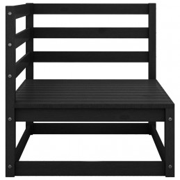 Acquista Set Divani da Giardino 2 pz con Cuscini Massello di Pino Nero con riferimento GHV-805754 della ditta GARDENHOME