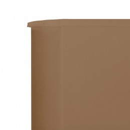Acquista Paravento a 3 Pannelli in Tessuto 400x80 cm Grigio Talpa con riferimento GHV-47143 della ditta GARDENHOME