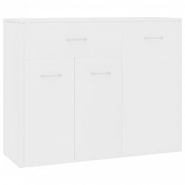 Acquista Credenza Bianca 88x30x70 cm in Legno Multistrato con riferimento GHV-800675 della ditta GARDENHOME