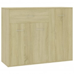 Acquista Credenza Rovere Sonoma 88x30x70 cm in Truciolato con riferimento GHV-800678 della ditta GARDENHOME