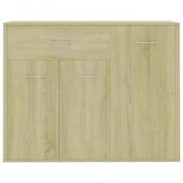 Acquista Credenza Rovere Sonoma 88x30x70 cm in Truciolato con riferimento GHV-800678 della ditta GARDENHOME