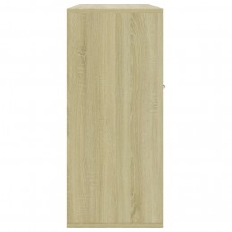 Acquista Credenza Rovere Sonoma 88x30x70 cm in Truciolato con riferimento GHV-800678 della ditta GARDENHOME