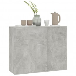 Acquista Credenza Grigio Cemento 88x30x70 cm in Truciolato con riferimento GHV-800679 della ditta GARDENHOME